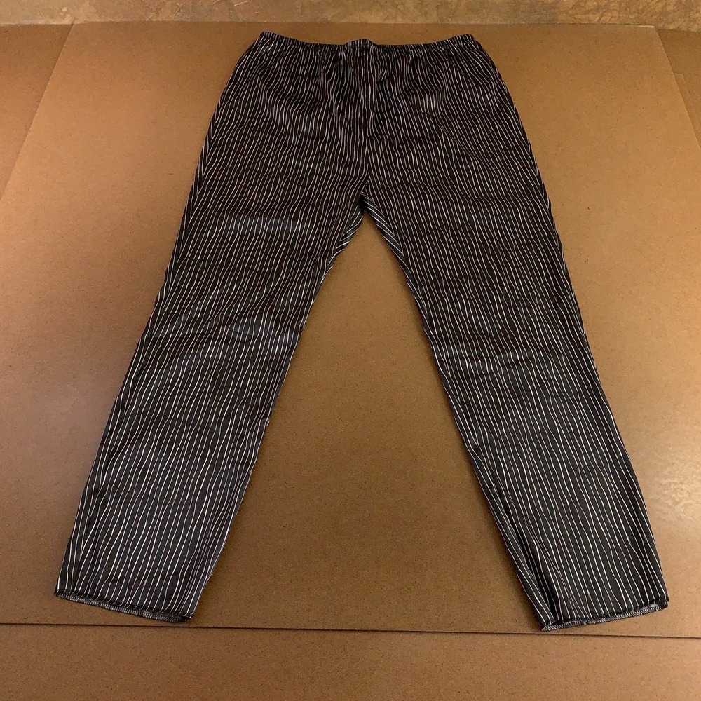 Disguise Inc Womens XL (18/20) Black White Striped Jack Skellington Costume Pant